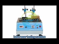 Thiết bị kiểm tra IEC Đánh dấu nhãn Thiết bị kiểm tra độ mài mòn Vận hành thủ công