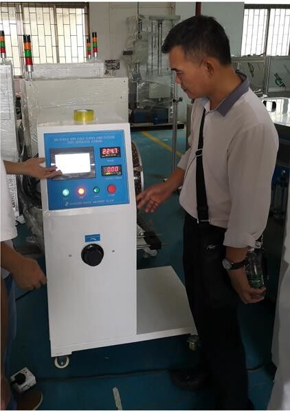 Tin tức công ty mới nhất về Khách hàng đến nhà máy cho thiết bị chấp nhận