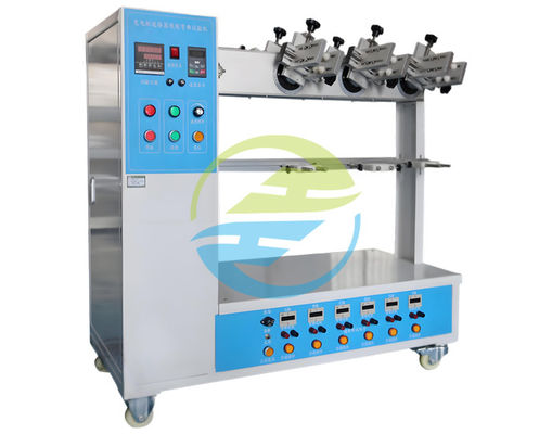 Giá tốt EV Charging Connector Cable Tester with 0-60 Times/Min Swing Speed 0-180 Swing Angle and 6 Stations for Tensile Strength and Flex Durability Testing trực tuyến