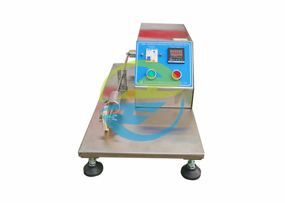 Giá tốt Máy kiểm tra mài mòn đánh dấu nhãn IEC60730-1 với bánh xe ma sát Φ65 * 7,5mm trực tuyến