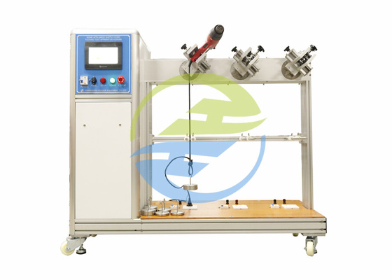 IEC60335-1 Thiết bị kiểm tra uốn cong dây cung cấp thiết bị gia dụng 3 trạm Đồng bộ hóa làm việc