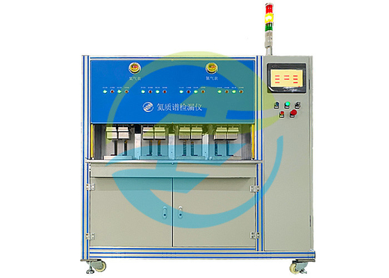 Giá tốt Thiết bị kiểm tra rò rỉ helium 380V / 50Hz với điều khiển PLC 8 trạm trực tuyến