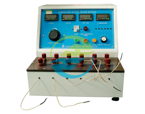 Giá tốt IEC60884-1 Máy kiểm tra ổ cắm, nhiệt độ tăng, máy kiểm tra độ chính xác cao 6 trạm làm việc trực tuyến
