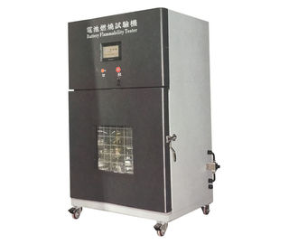 Giá tốt Thiết bị kiểm tra độ cháy và pin bằng thép không gỉ với màn hình cảm ứng PLC trực tuyến