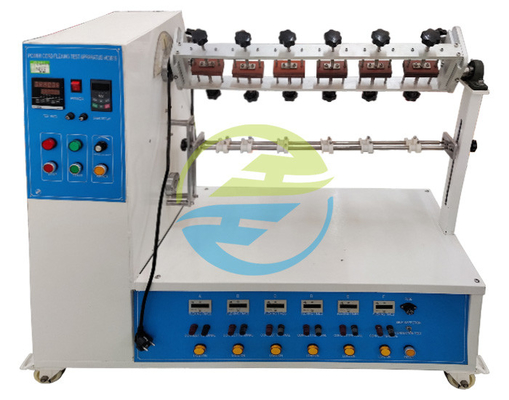 UL817 Power Cord Bending Tester 6 trạm Chẩn đoán thông minh Kiểm tra sức kéo ± 180 ° Điều chỉnh độ chính xác cao Thiết kế bền