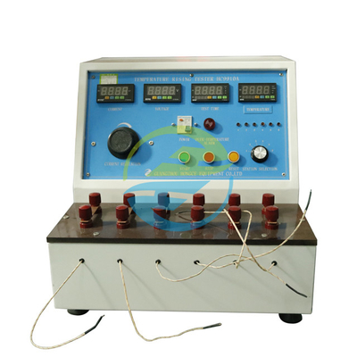 Giá tốt HC9910A 6 Trạm 0-150°C Kiểm tra nhiệt độ cao chính xác 0-125A Kiểm tra dòng <12V Điện áp 220V 50HZ Cung cấp điện IEC UL Tiêu chuẩn Kiểm tra an toàn điện Thiết bị kiểm tra ổ cắm trực tuyến