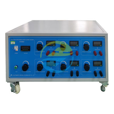 AC220V ± 5% 60Hz Điện áp đầu ra 0 ∼ 280V 6 trạm Thiết bị thử nghiệm cáp