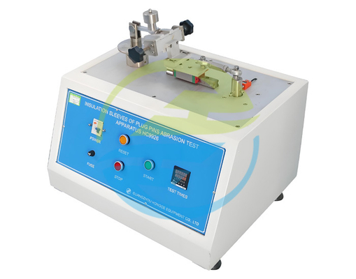 Giá tốt IEC 60884 Plug Isolation Sleeve Abrasion Tester 30 chu kỳ / Min 9mm Stroke trực tuyến