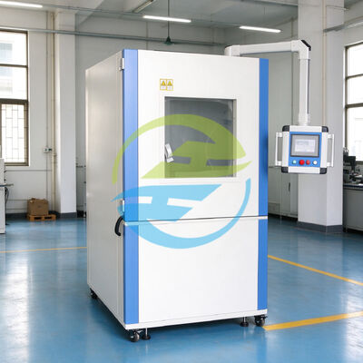 Chất lượng IEC 60529 IP5X IP6X Phòng thử bụi cát 1000L Hệ thống điều khiển PLC chân không nhà máy