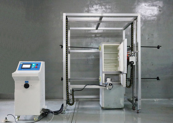 Giá tốt 0-360 ° / S PLC Điều khiển tích hợp thông minh Máy đo độ bền cửa tủ lạnh trực tuyến
