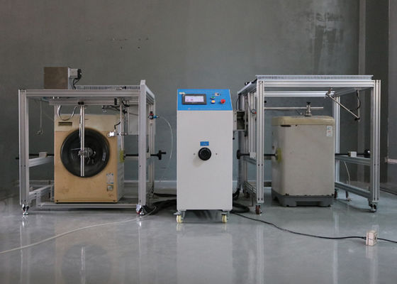IEC 60335-2-11 Máy giặt kiểm tra hiệu suất cửa với màn hình cảm ứng 7 inch