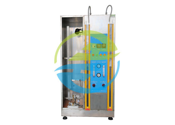 IEC60332-1 Thiết bị kiểm tra tính dễ cháy cho dây cách điện đơn hoặc đầu đốt cáp Nghiêng 45 °
